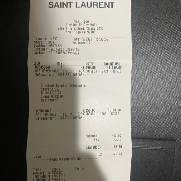 Yves Saint Laurent | Bags | Perfect Conditions | Poshmark